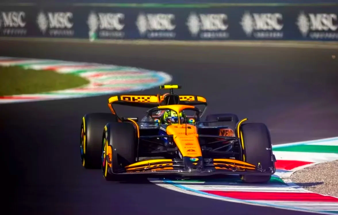 红牛车队横扫法拉利，诺里斯关键制胜的简单介绍